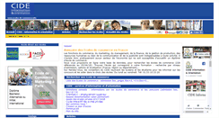 Desktop Screenshot of ecoles-de-commerce.info